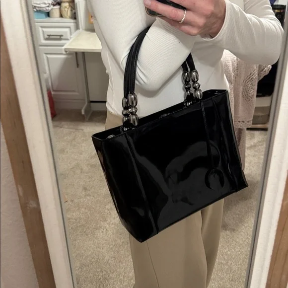 Christian Dior Malice Patent Leather Lady Dior